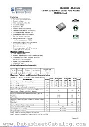 MUR140S datasheet pdf Taiwan Semiconductor