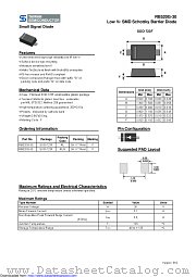 RB520G-30 datasheet pdf Taiwan Semiconductor