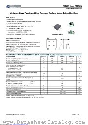 RMB2S datasheet pdf Taiwan Semiconductor