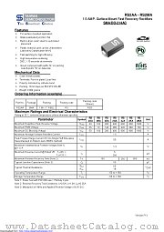 RS2DA datasheet pdf Taiwan Semiconductor