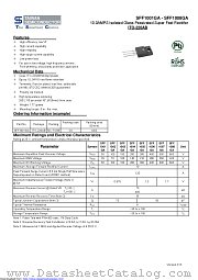 SFF1001GA datasheet pdf Taiwan Semiconductor