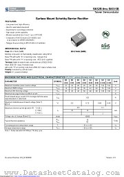 SK54B datasheet pdf Taiwan Semiconductor