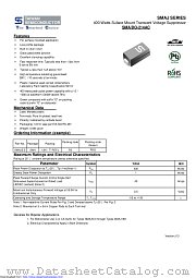 SMAJ188CA datasheet pdf Taiwan Semiconductor