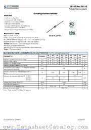 SR115 datasheet pdf Taiwan Semiconductor