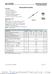 SR1203 datasheet pdf Taiwan Semiconductor