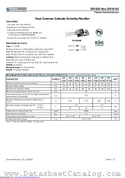SR1690 datasheet pdf Taiwan Semiconductor