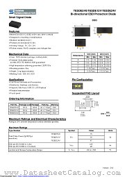 TESDE12V datasheet pdf Taiwan Semiconductor