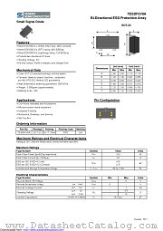 TESDF5V0A datasheet pdf Taiwan Semiconductor
