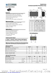TESDT5V0A datasheet pdf Taiwan Semiconductor