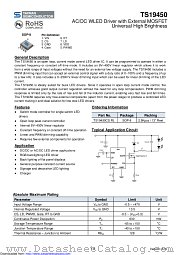 TS19450CS datasheet pdf Taiwan Semiconductor