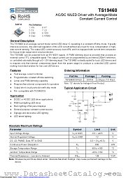 TS19460CS datasheet pdf Taiwan Semiconductor