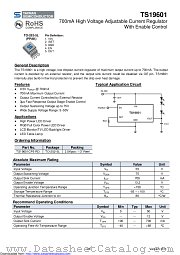 TS19601CP5 datasheet pdf Taiwan Semiconductor