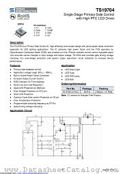TS19704CS datasheet pdf Taiwan Semiconductor