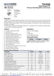 TS19705CX6 datasheet pdf Taiwan Semiconductor