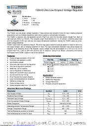 TS2951CS30 datasheet pdf Taiwan Semiconductor
