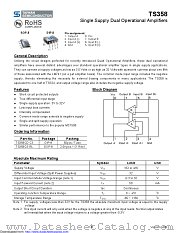 TS358CD datasheet pdf Taiwan Semiconductor
