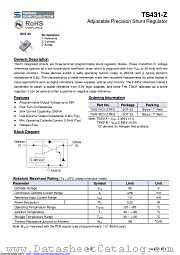 TS431BCX-Z datasheet pdf Taiwan Semiconductor