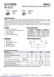 TS9013KCY datasheet pdf Taiwan Semiconductor
