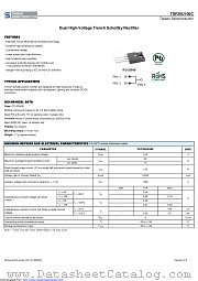 TSF20U100C datasheet pdf Taiwan Semiconductor