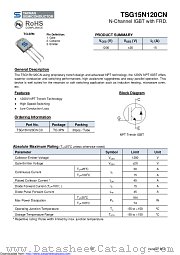 TSG15N120CN datasheet pdf Taiwan Semiconductor
