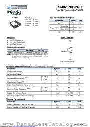 TSM020N03PQ56 datasheet pdf Taiwan Semiconductor