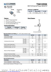 TSM100N06CZ datasheet pdf Taiwan Semiconductor