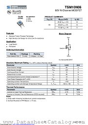 TSM10N06CP datasheet pdf Taiwan Semiconductor