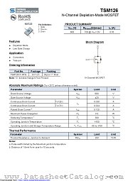 TSM126CX datasheet pdf Taiwan Semiconductor