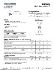 TSM4436CS datasheet pdf Taiwan Semiconductor