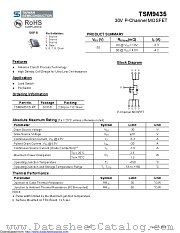 TSM9435CS datasheet pdf Taiwan Semiconductor