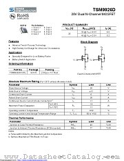 TSM9926DCS datasheet pdf Taiwan Semiconductor