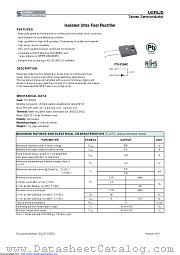UGF8JD datasheet pdf Taiwan Semiconductor