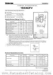 1SS362FV datasheet pdf TOSHIBA