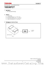 1SS387CT datasheet pdf TOSHIBA