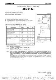 2SC6133 datasheet pdf TOSHIBA