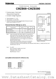 CMZB270 datasheet pdf TOSHIBA