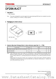 DF2S6.8UCT datasheet pdf TOSHIBA