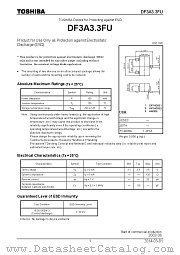 DF3A3.3FU datasheet pdf TOSHIBA