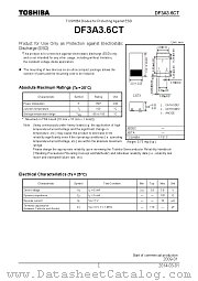 DF3A3.6CT datasheet pdf TOSHIBA
