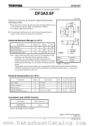 DF3A5.6F datasheet pdf TOSHIBA
