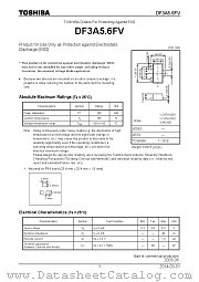 DF3A5.6FV datasheet pdf TOSHIBA