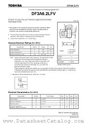 DF3A6.2LFV datasheet pdf TOSHIBA