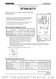 DF3A6.8LFV datasheet pdf TOSHIBA