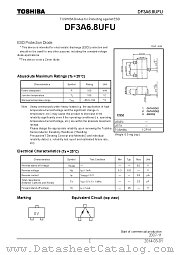 DF3A6.8UFU datasheet pdf TOSHIBA
