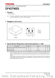 DF4D7M2G datasheet pdf TOSHIBA