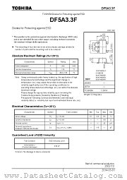 DF5A3.3F datasheet pdf TOSHIBA