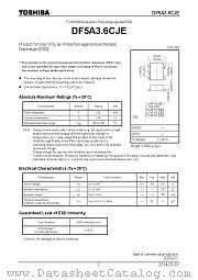 DF5A3.6CJE datasheet pdf TOSHIBA