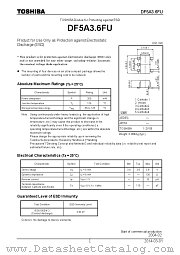 DF5A3.6FU datasheet pdf TOSHIBA