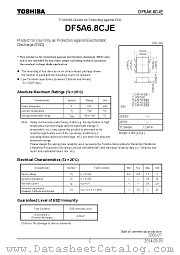 DF5A6.8CJE datasheet pdf TOSHIBA