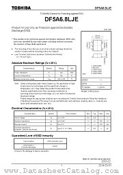 DF5A6.8LJE datasheet pdf TOSHIBA